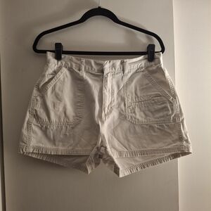 Xhilaration Women's Cream Cargo Shorts